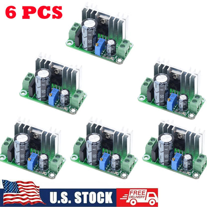 6X LM317 DC-DC Adjustable Linear Regulator Step Down Converter Module