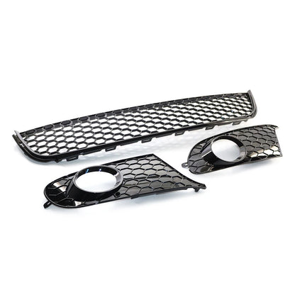 Honeycomb Front Lower Bumper Grille for VW Golf/Jetta MK6 (2010–2014) - 5K0853665, 5K0853666, 5K0853677A