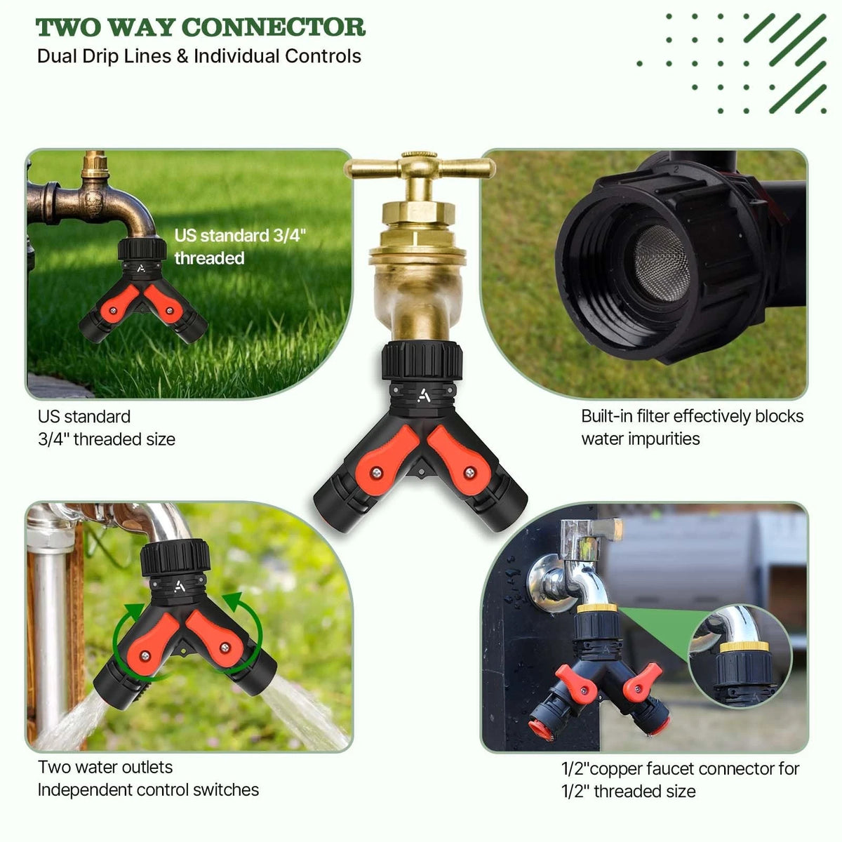100FT Drip Irrigation Kit for All Vehicles (No Specific Years)