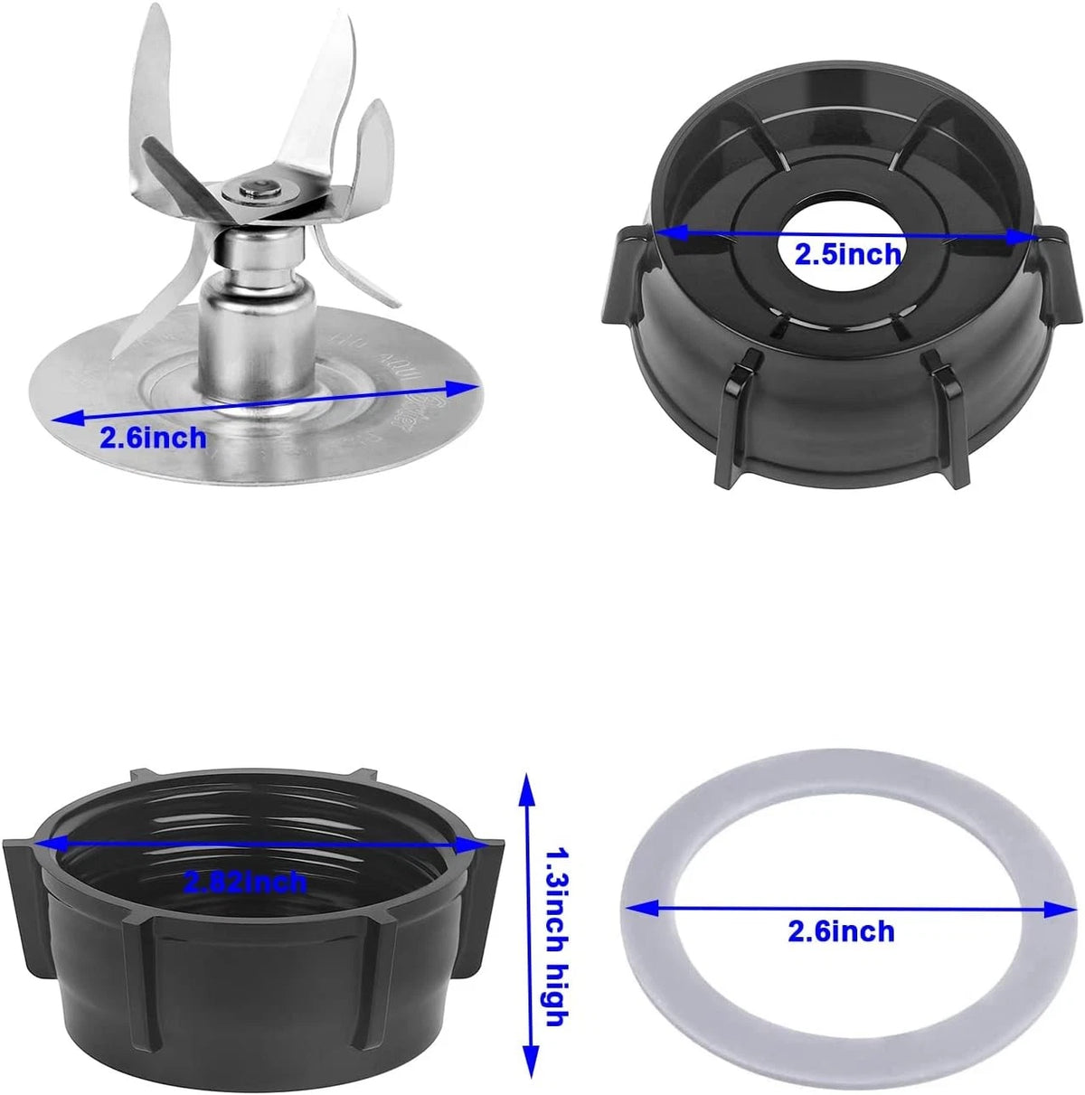 6 Point Ice Crushing Blade for Oster Blender