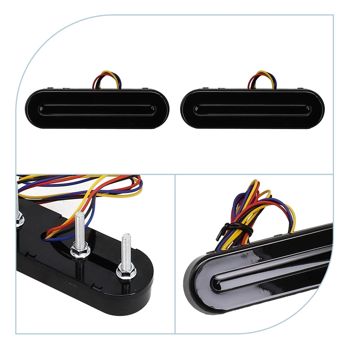 LED Tail Strip for Trucks and Vans (Screw Fixed Installation)