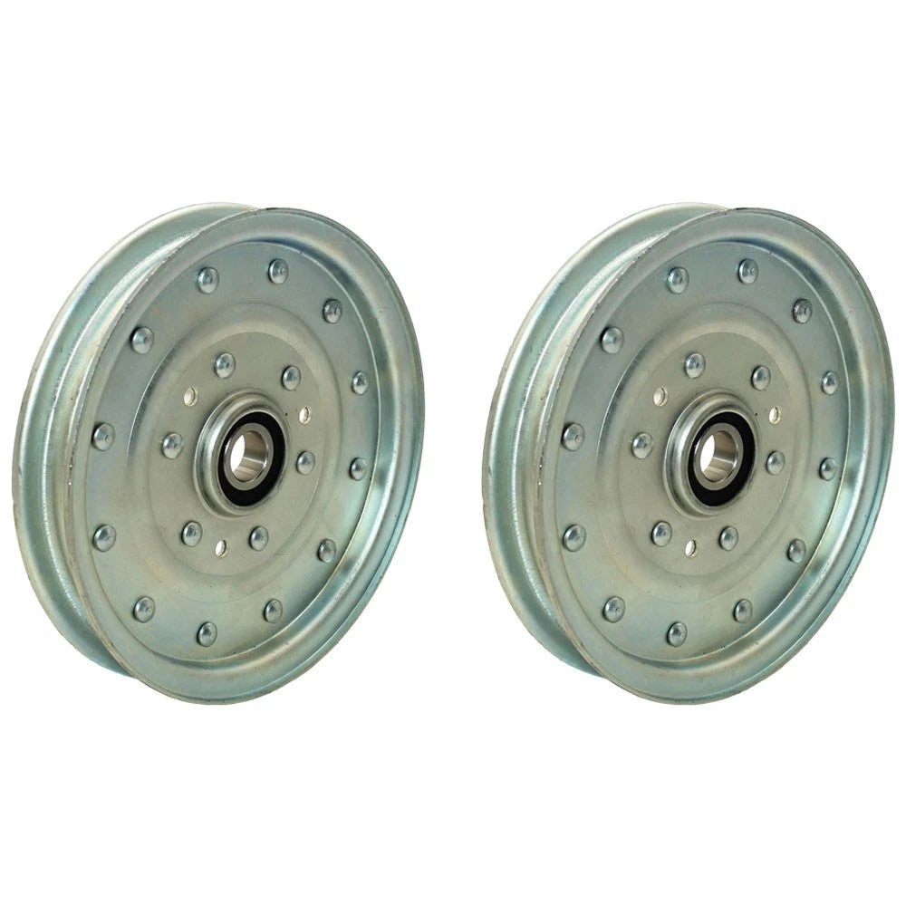 2X Flat Idler Pulley for Husqvarna (Fits )