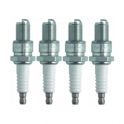 Set of 4 NGK Spark Plugs BR8ES-11 for Yamaha XA1200 WaveRunner (2000–2005)