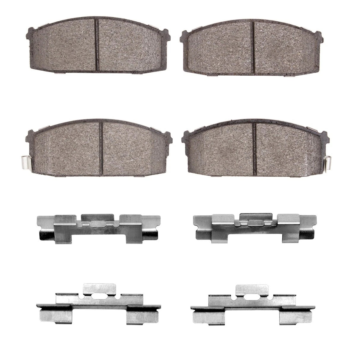 2X Brake Pad Set for Nissan Stanza (1982–1985) 2551-0274-01