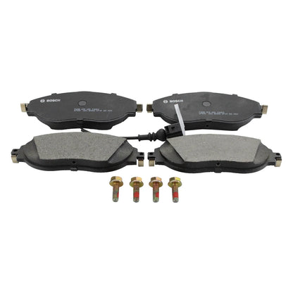 Set of 4 Bosch QuietCast Front Ceramic Brake Pads for Audi S3 VW CC Golf R GTI Jetta (2015–2020)