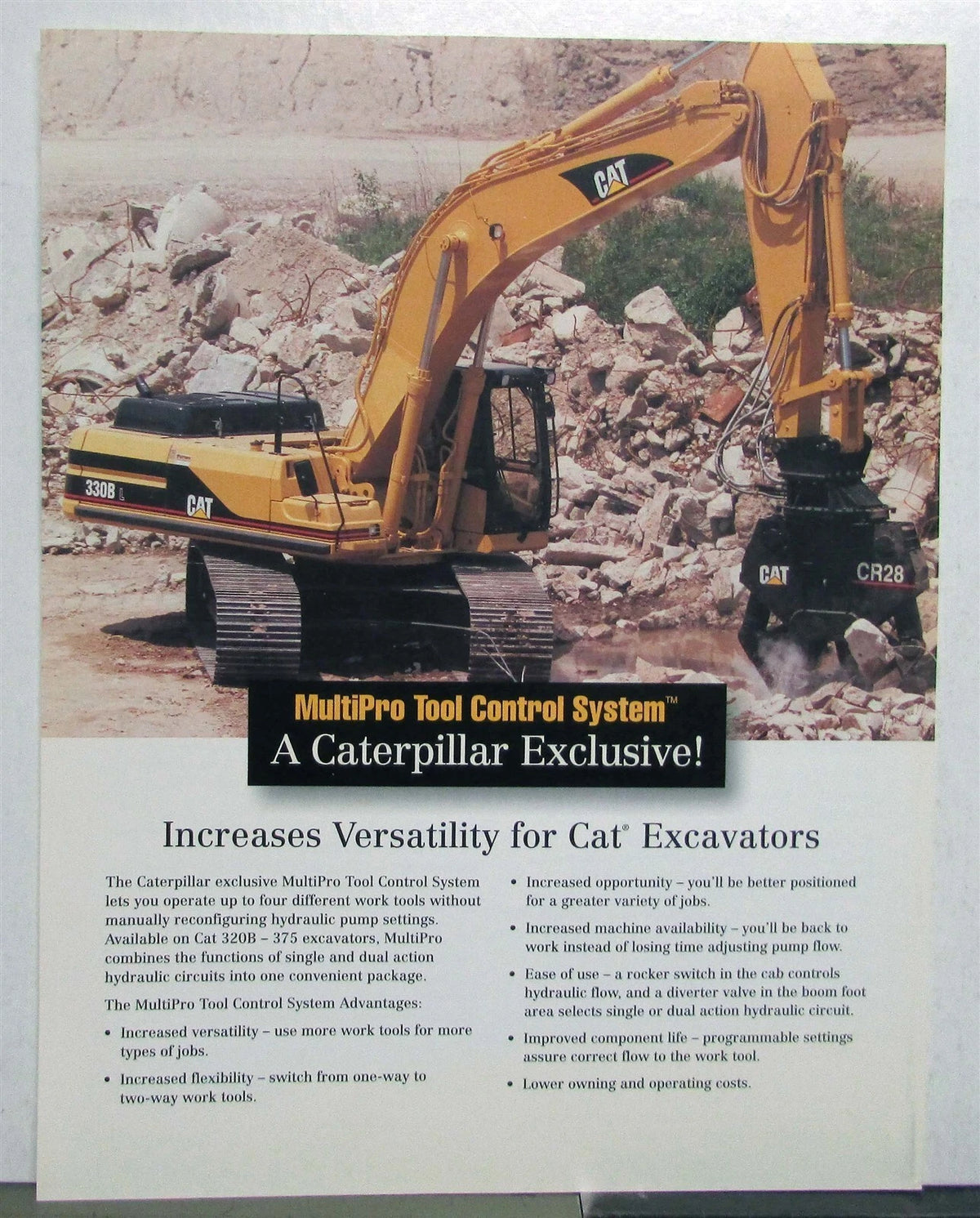 Multipro Tool Control System for Caterpillar (1999)