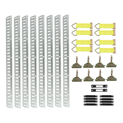 34-Pack E-Type Guide Rail Kit for Enclosed Cargo Trailer (BCK40854K)
