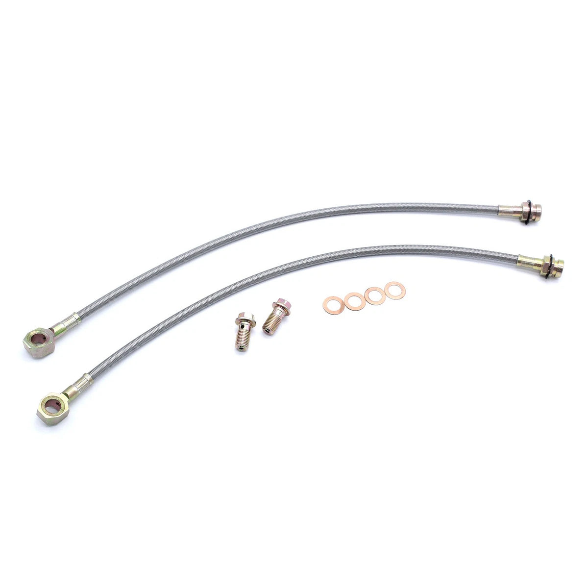 Braided Stainless Steel Disc Brake Hose for Chevelle Disc Brakes (1964–1972)