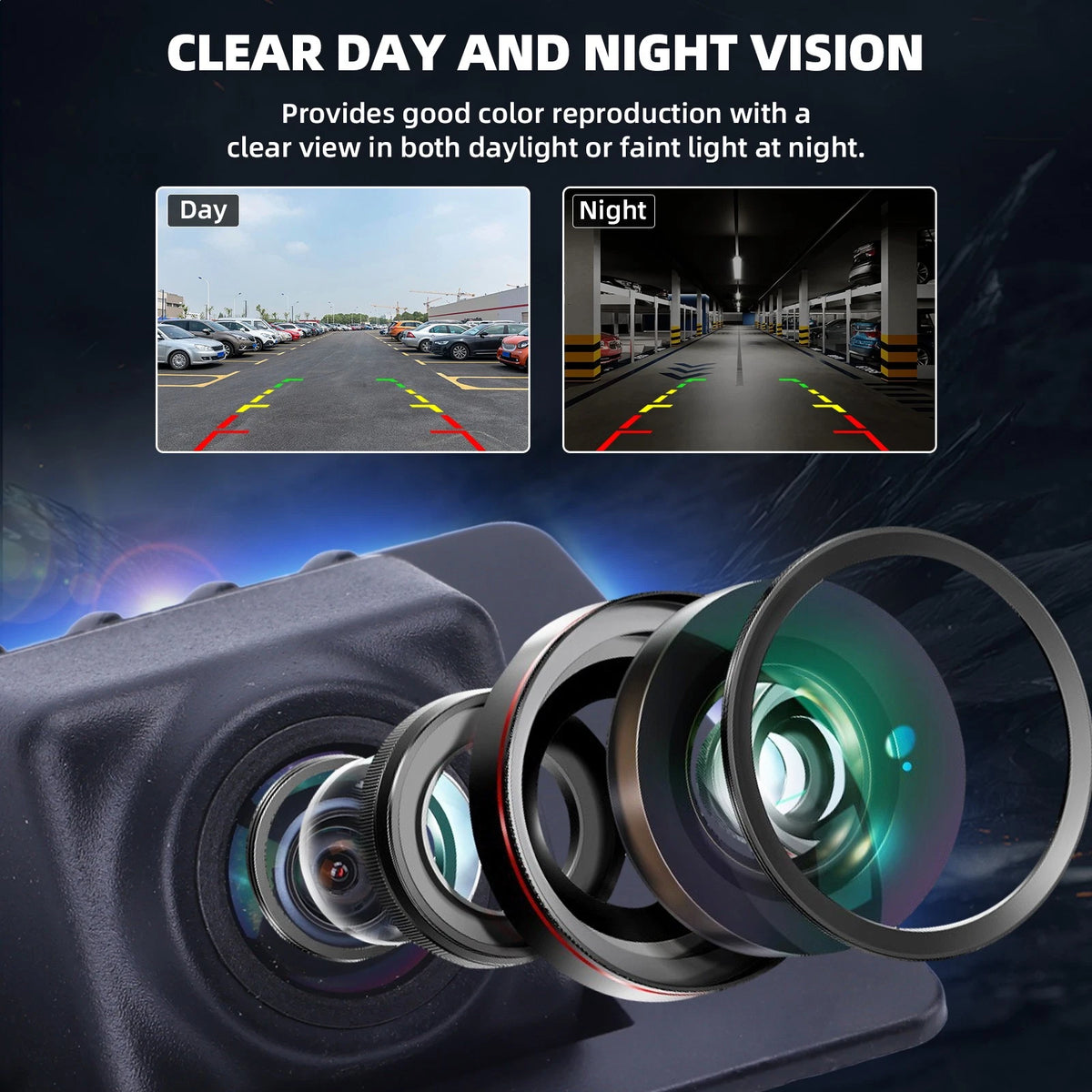 Rear View Backup Park Assist Camera for Chevrolet Malibu (2016–2022) 23334180