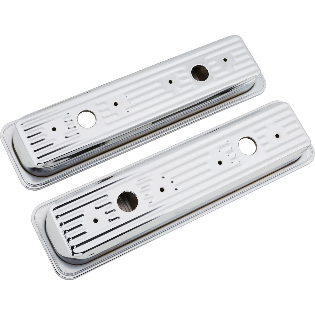Centerbolt Valve Covers for Small Block Chevy (1987–Present) 91017181, Chrome