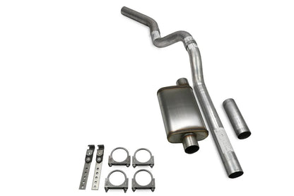 Single Exhaust Kit 3" - C Exit, Stainless for 2000-2006 GMC Yukon