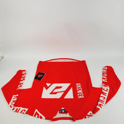 Red/White A23 Syncron Motocross Jersey by Answer Racing - Sizes Vary