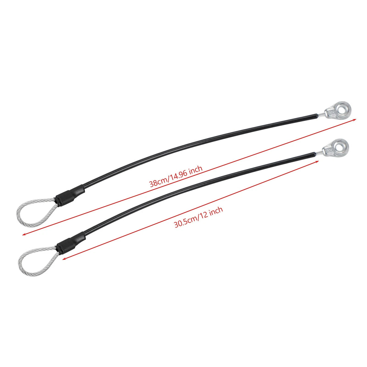 2X Tailgate Cable M159508 for John Deere Gator HPX615E HPX815E