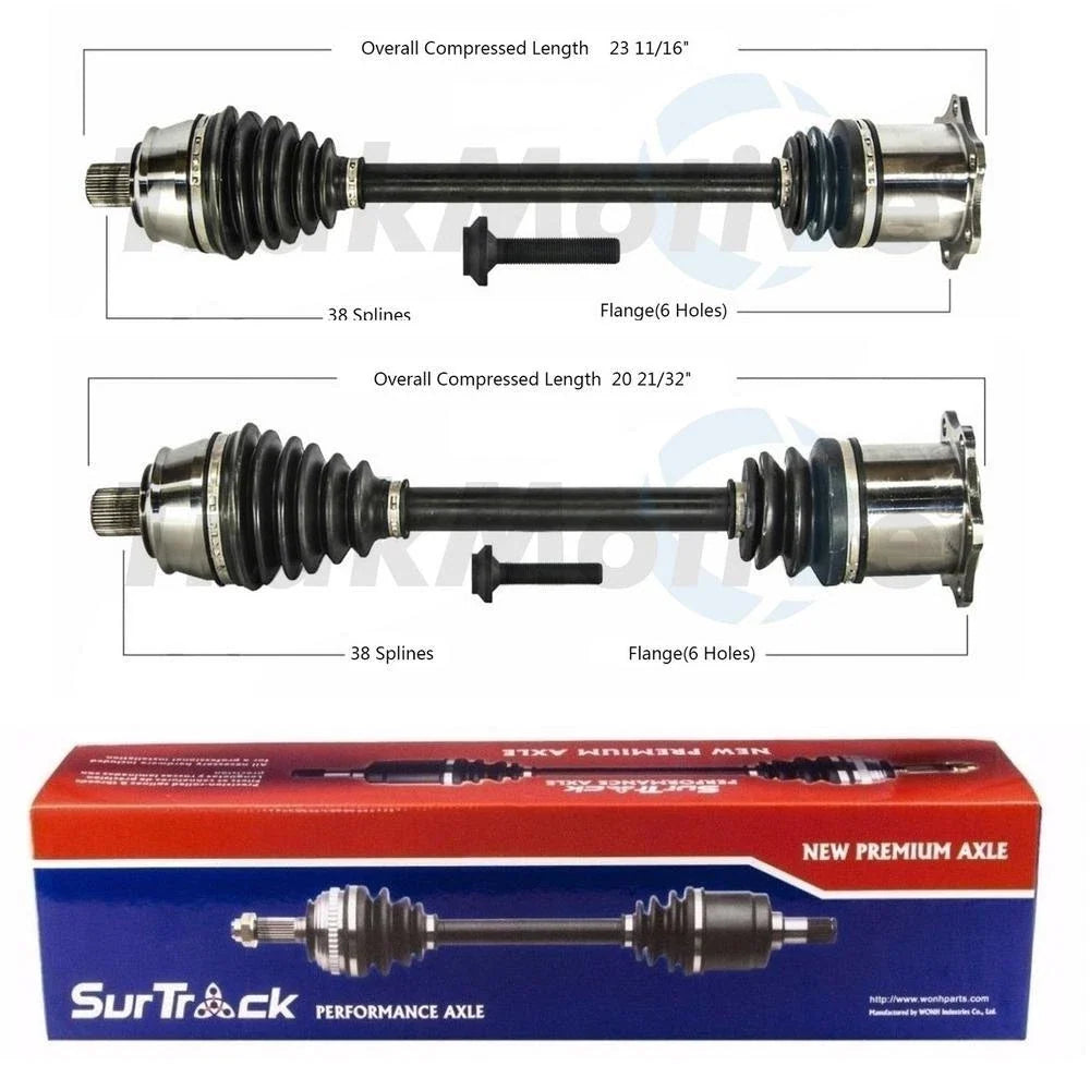 CV Axle Shaft Kit for - Front Driver & Passenger Side