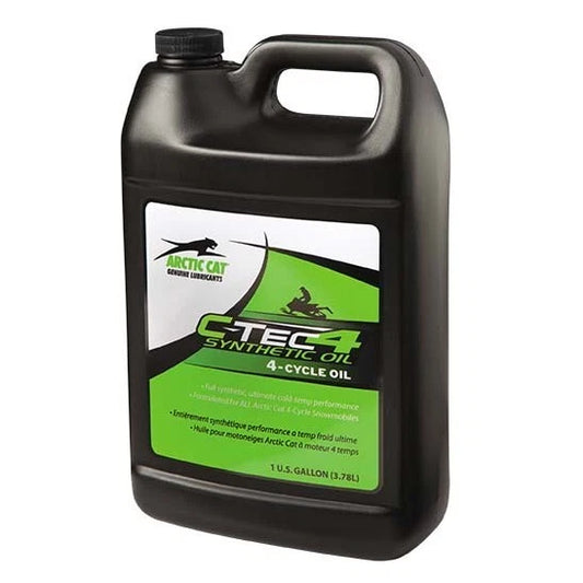 1 Gallon OEM Arctic Cat C-TEC4 4-Stroke Engine Oil for Snowmobiles (6639-525)