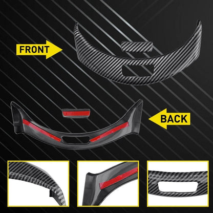 Console Button Trim in Carbon Fiber for Benz C-Class (2015–2020)