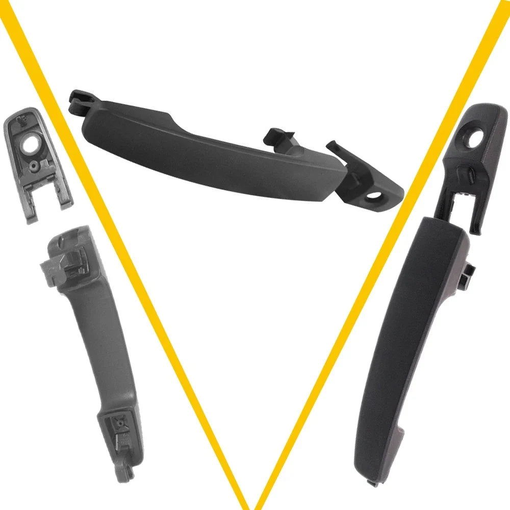 Black Front Left Door Handle for Ford Focus (2008–2011)