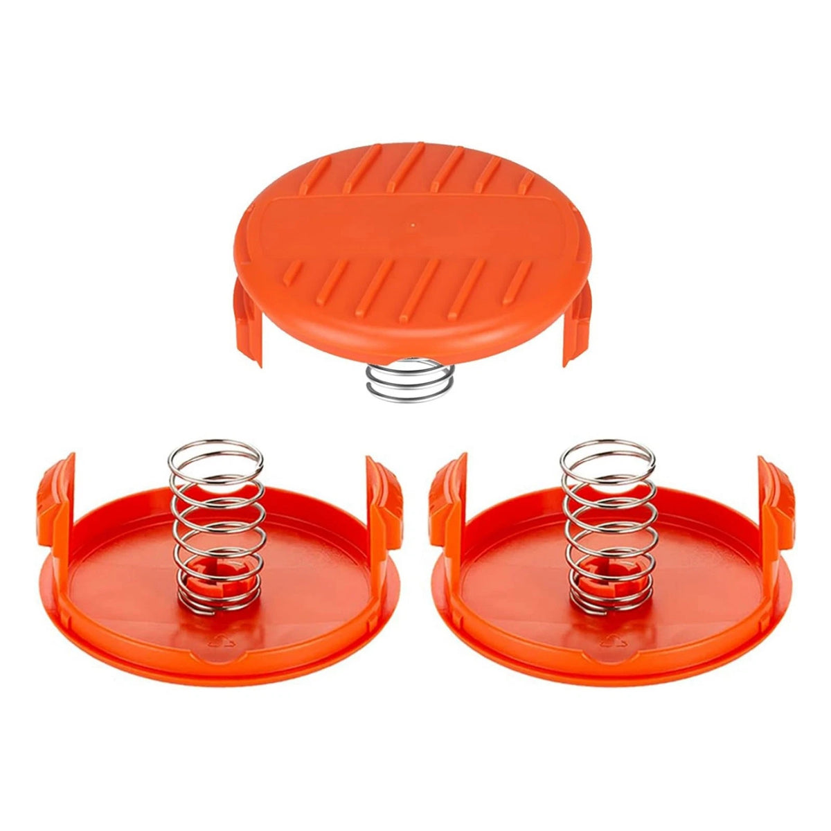 3X Replacement Spool Cap & Spring for Black & Decker LST201 LST220 LST300