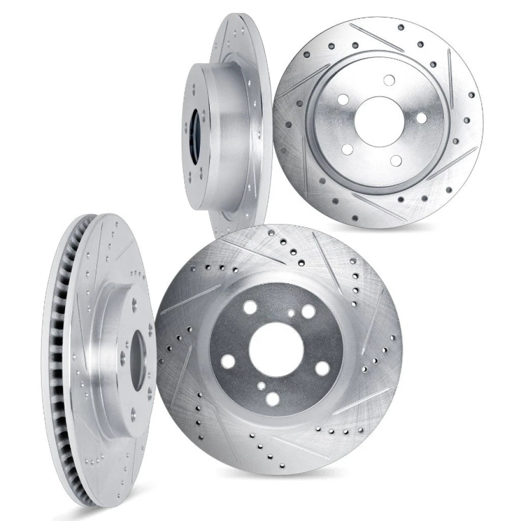 Drilled and Slotted Rotors for Volvo V70 (2008–2010) ALX-PAU-DF-7004-27033-CLA2