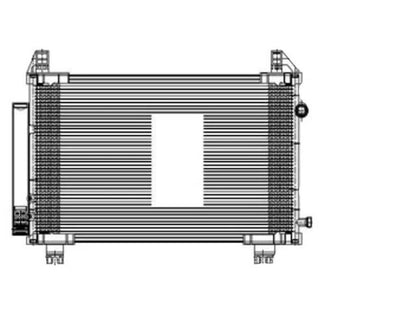 A/C Condenser for Toyota Yaris (2015–2019) 29376VQYY