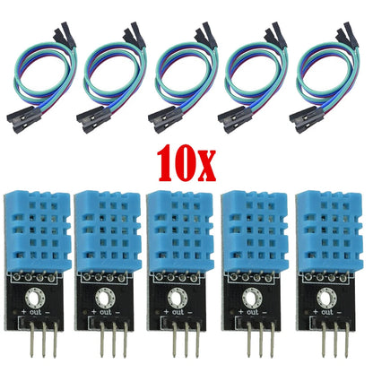 5X DHT11 Temperature and Humidity Sensor Module for Arduino