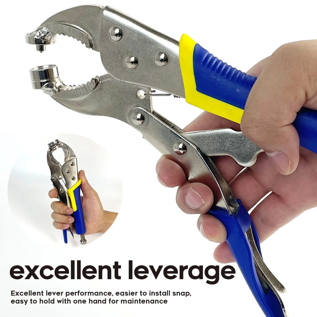 Snap Fastener Tool for Boat Covers (Heavy Duty Setter)