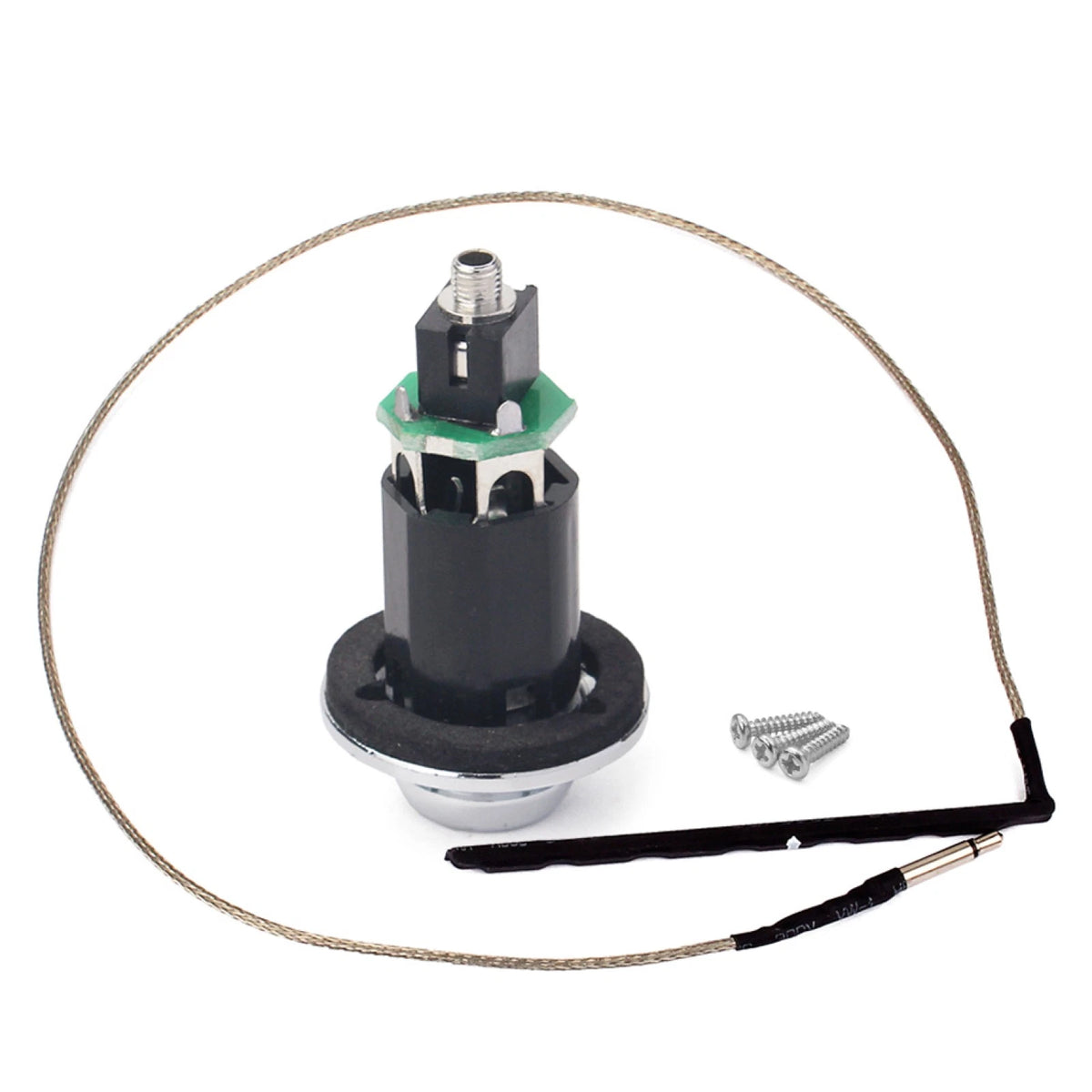 Ukulele Piezo Pickup Under Saddle Output End Pin Jack for Acoustic Guitar