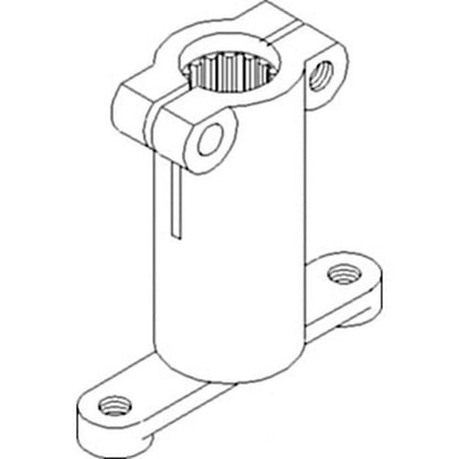 Shaft Hyd. Pump Drive for John Deere 4010, 3010 (SN 038199, 0329)