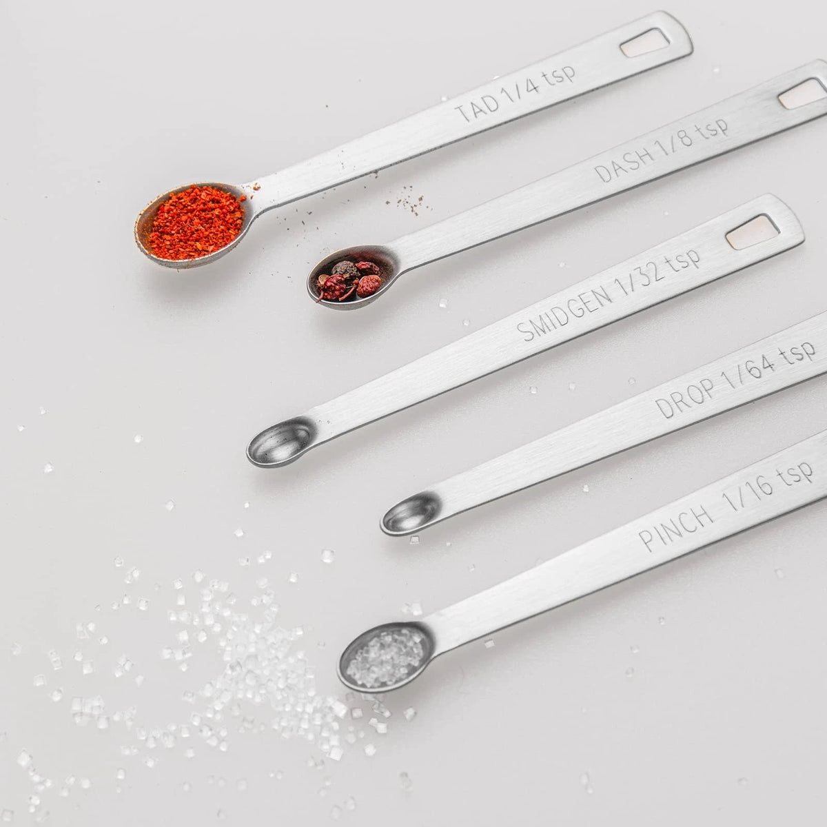 5 Pcs Mini Measuring Spoons Set for Precision Cooking