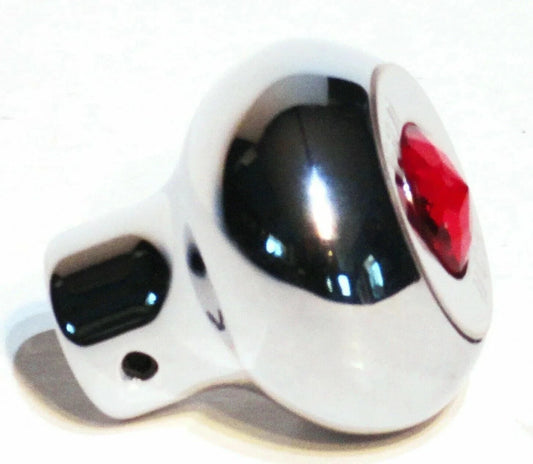 Set of 2 Chrome Dash Control Knobs for (95695)