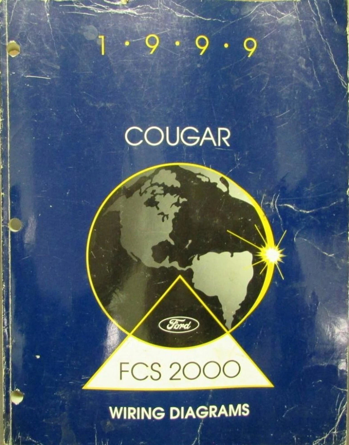Electrical Wiring Diagram Service Manual for Mercury Cougar (1999)
