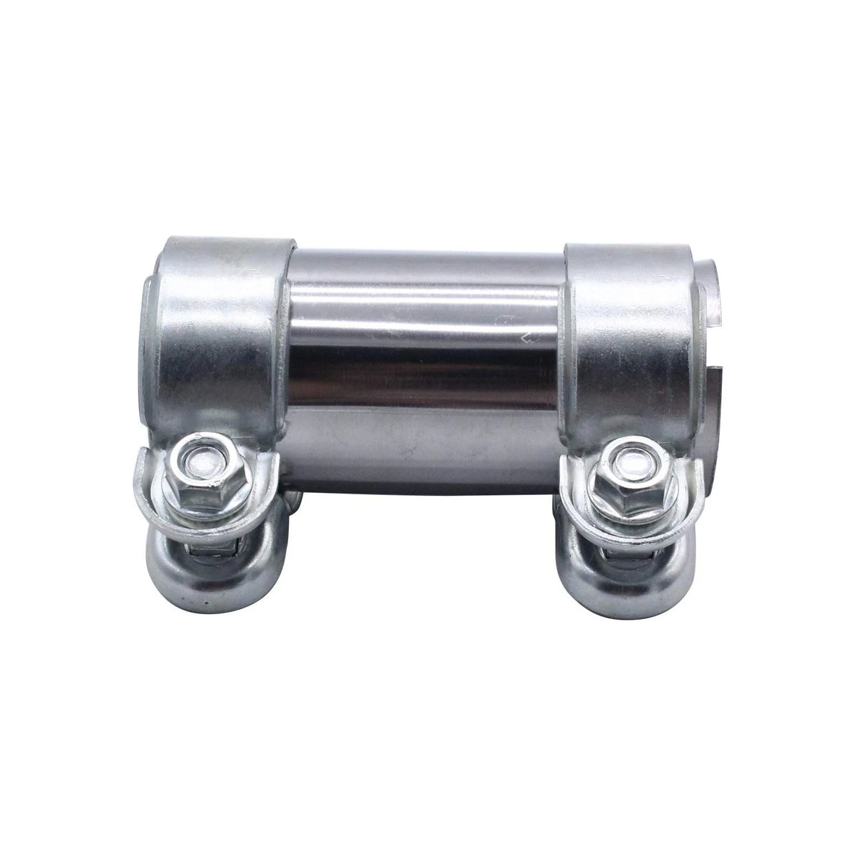 Exhaust Clamp Pipe Connector Double Ø 50 x 125 mm for Universal