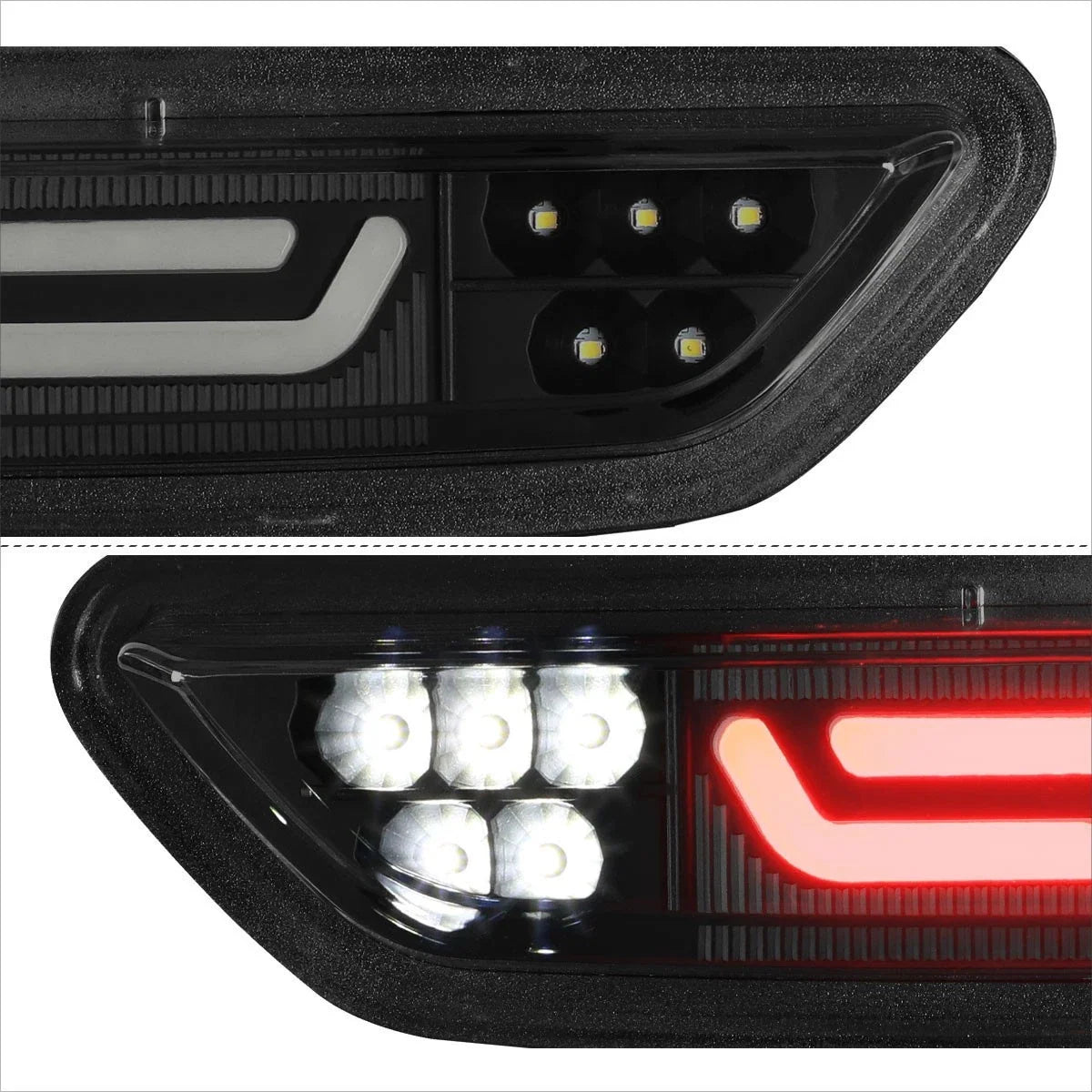 Tail Brake Light 3D LED Bar for Ford Mustang (2015-2018)