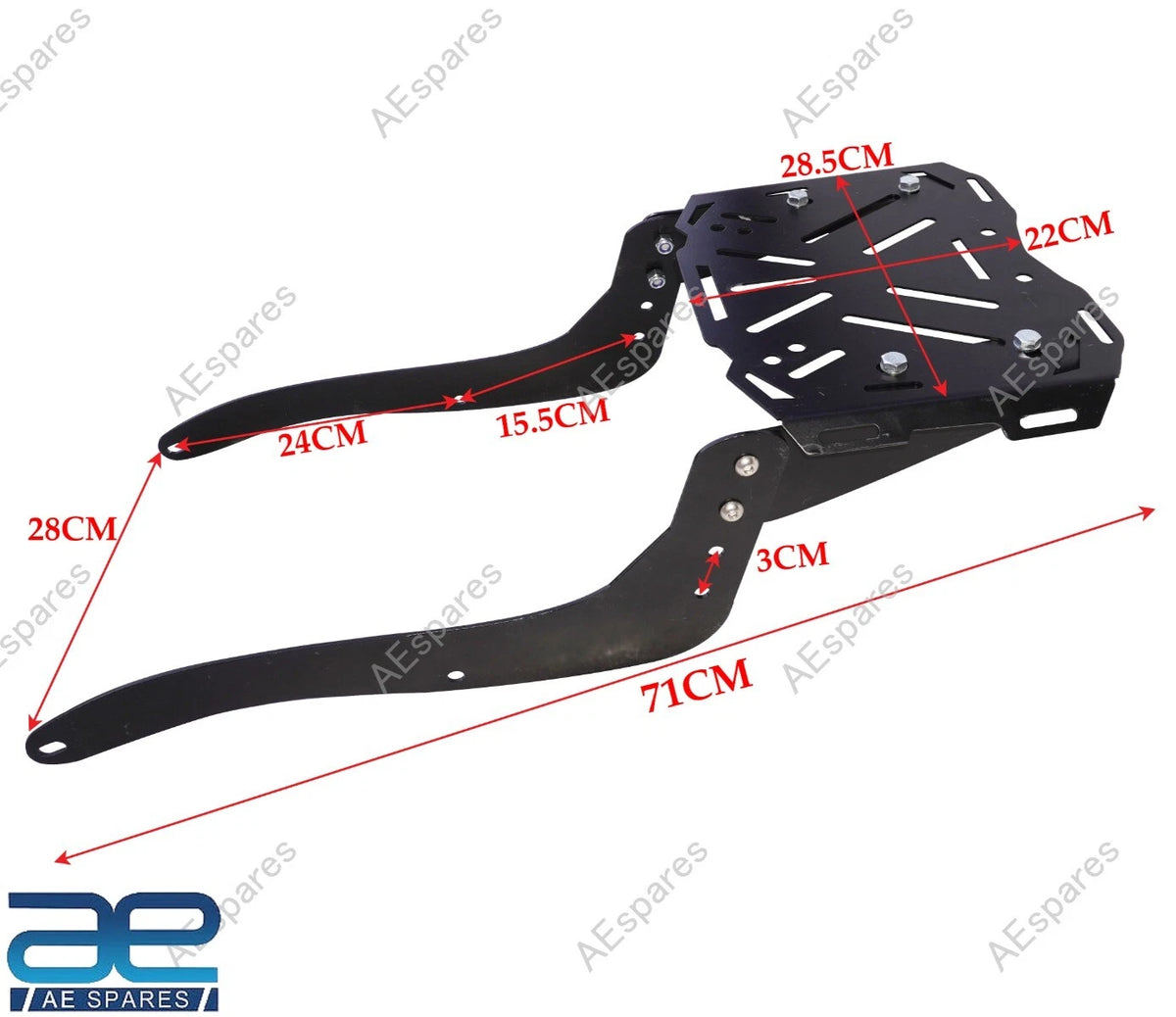 Rear Luggage Carrier Rack for Royal Enfield Super Meteor 650 (2023–2023)