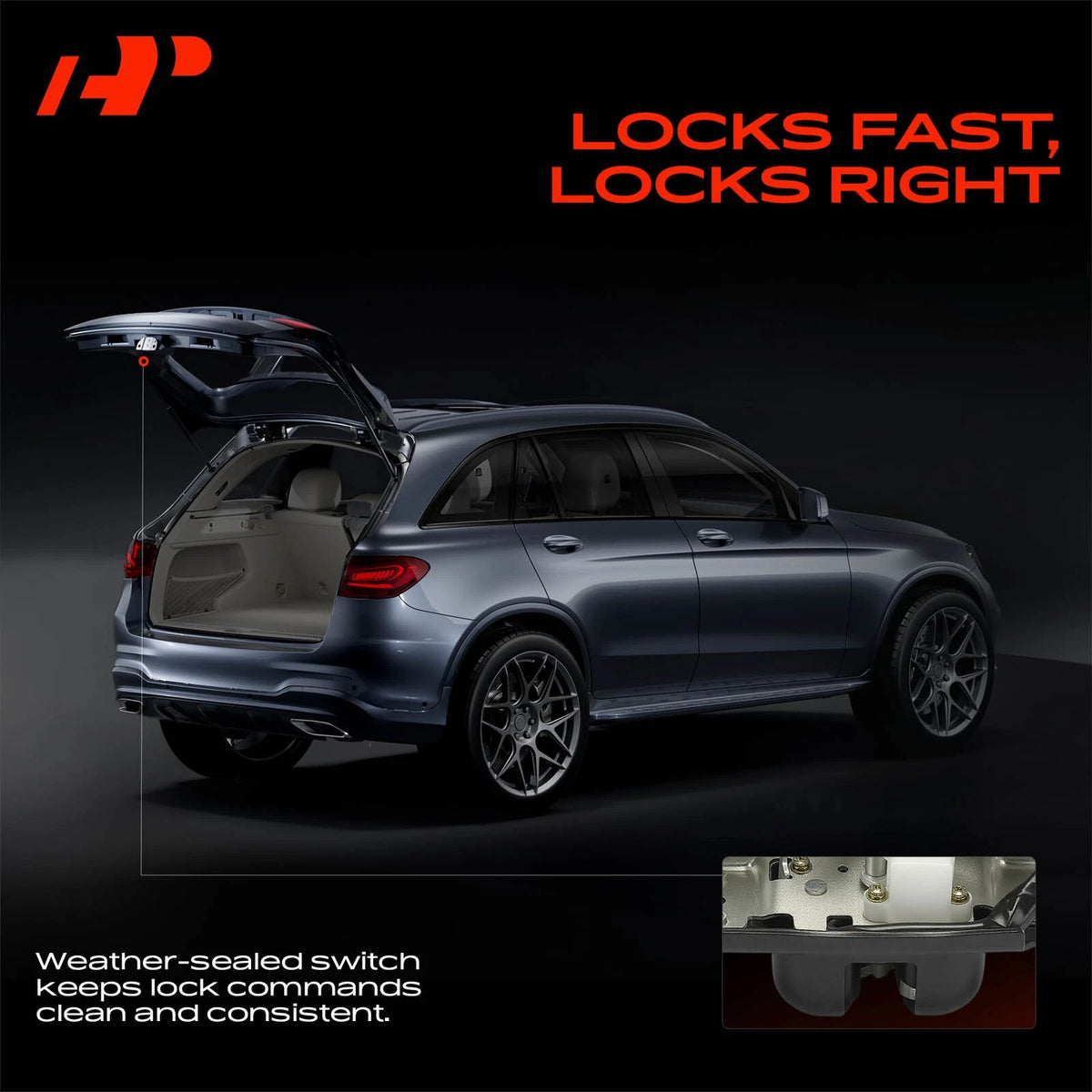 Rear Tailgate Lock Actuator for Ford Explorer (2013–2019) BB5Z7843150C, DLA1301