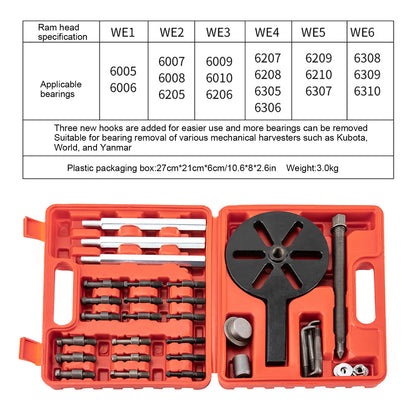 3 Jaw Bearing Puller for Disassembly and Inner Hole Removal