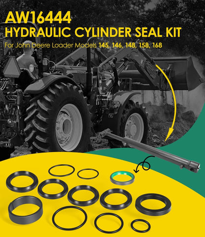 Hydraulic Cylinder Seal Kit for John Deere Loader 145, 146, 148, 158