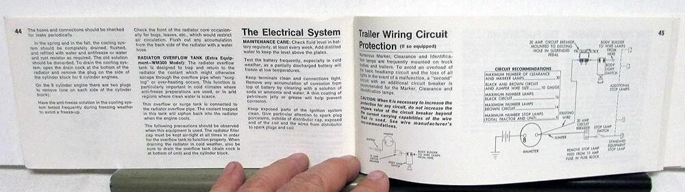 Owners Manual for 1968 Dodge Truck 100 - 300