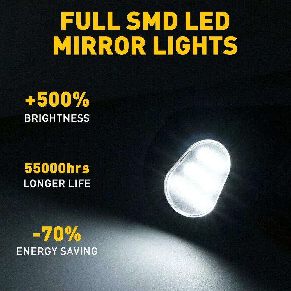 Side LED Mirror Lights Puddle for Dodge RAM 4500 5500 (2011–2018)