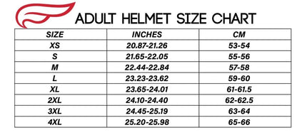 Fulmer Onyx Open Face Helmet for Adult (DOT Approved)