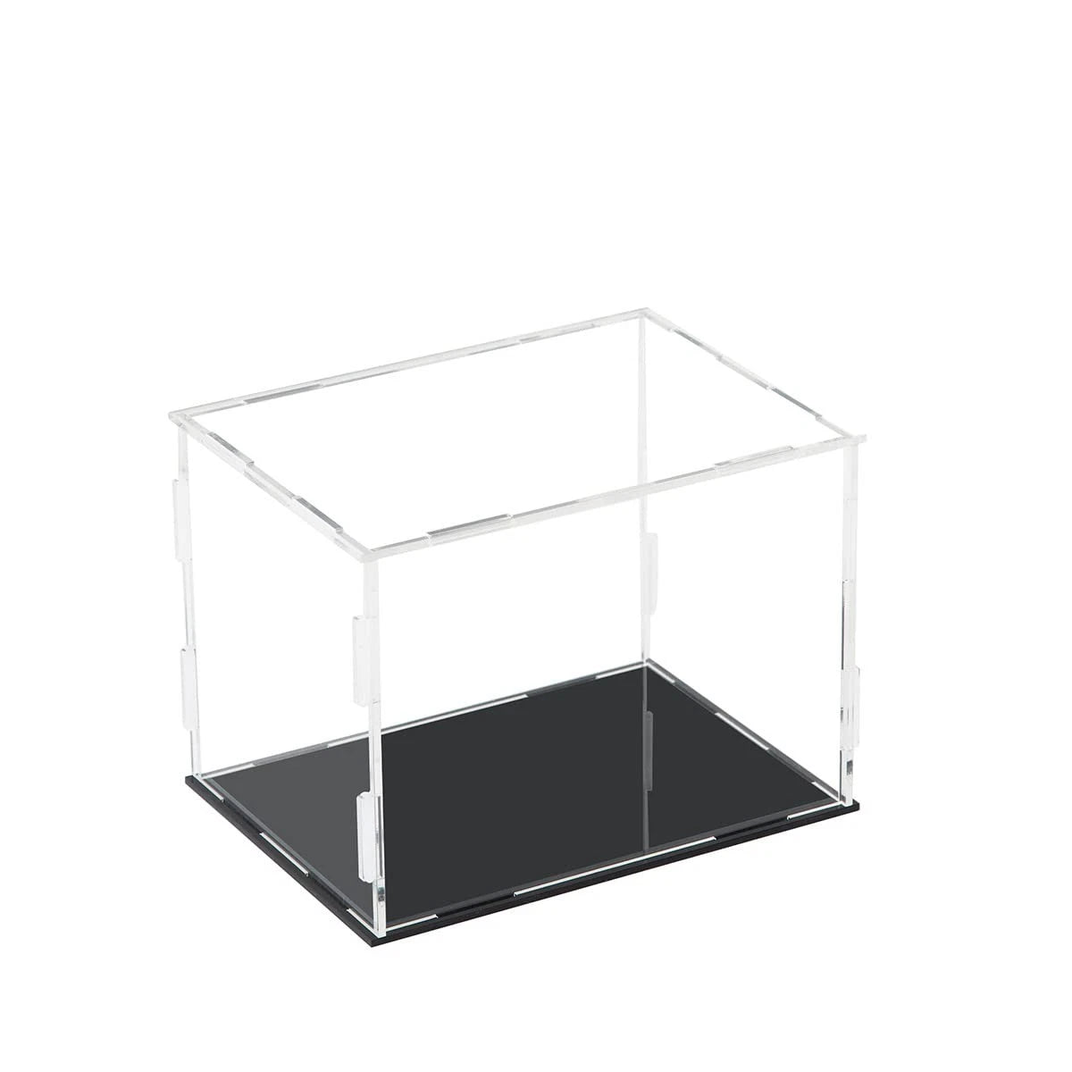 Acrylic Helmet Display Case for Football (Clear Square)