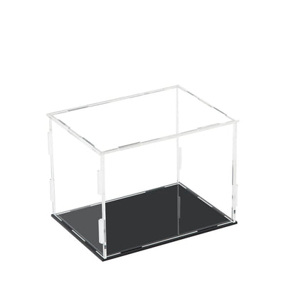 Acrylic Helmet Display Case for Football (Clear Square)