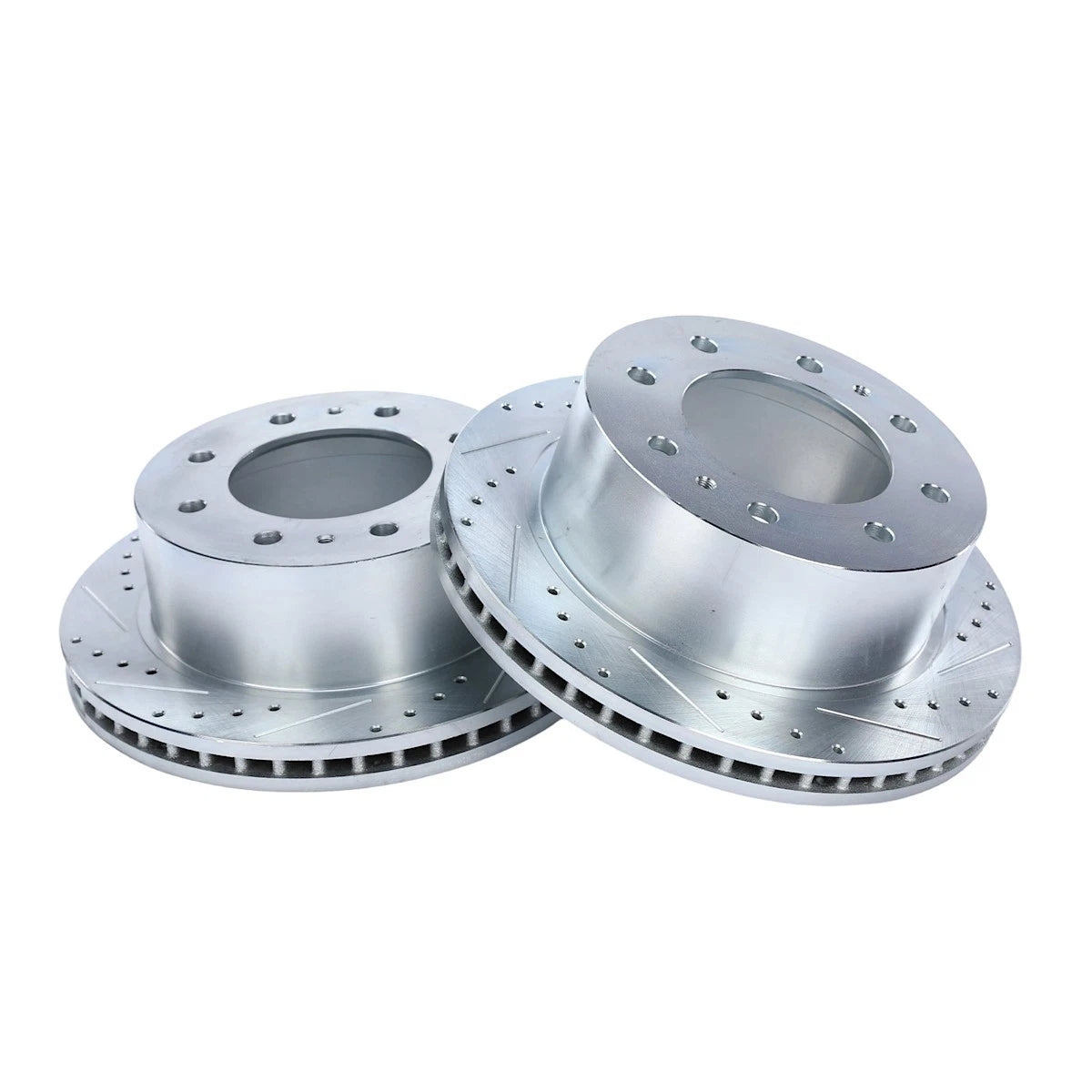 2X Brake Kit with Calipers for Chevy Silverado 2500 HD (18103446, S55192, P1411)