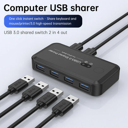 USB3.0 Switcher for Dual Computers (E201-B091)
