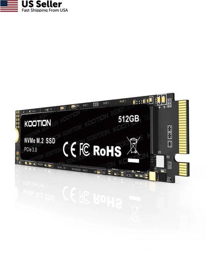 512GB PCIe 3.0 M.2 Internal Solid State Drive (500GB, 512GB)