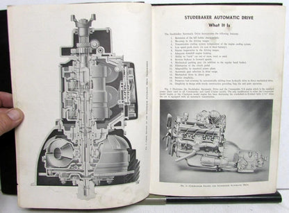 Automatic Drive Service Shop Manual for Studebaker (1952–1954)