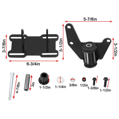 LS Swap Front Engine Mount Adapter Kit for Regal Monte Carlo 1978-1988