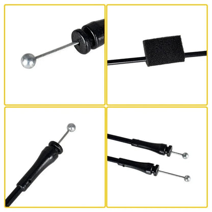 2X Rear Hinged Door Lower Latch Cable Right RH for E150 E250 E350 E450 E550