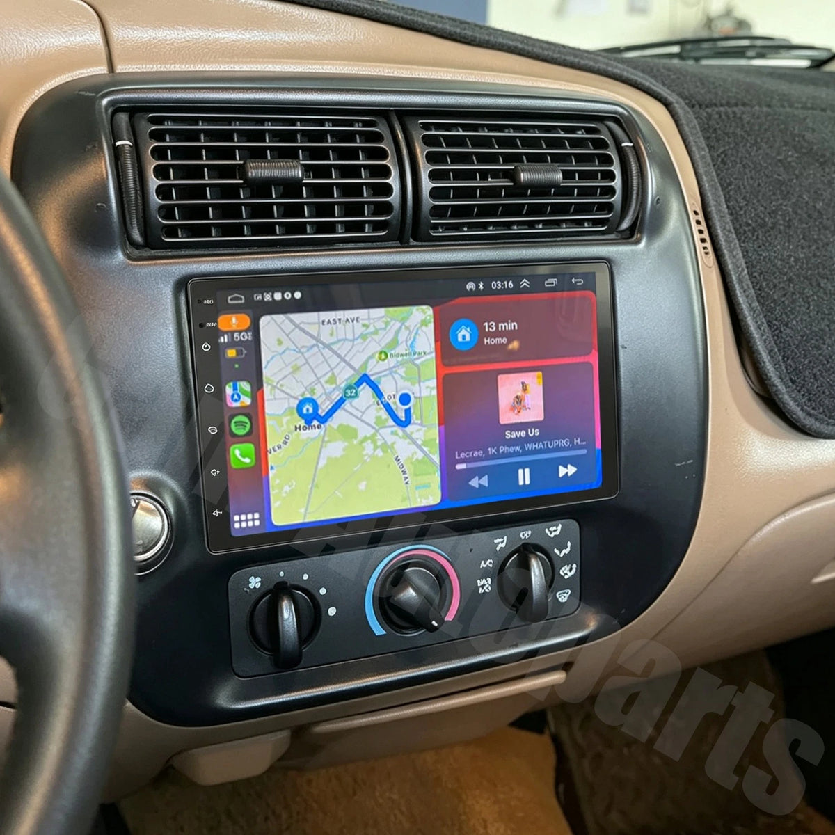 7" Android 13 Car Stereo Radio GPS for Ford Ranger (1998–2006)