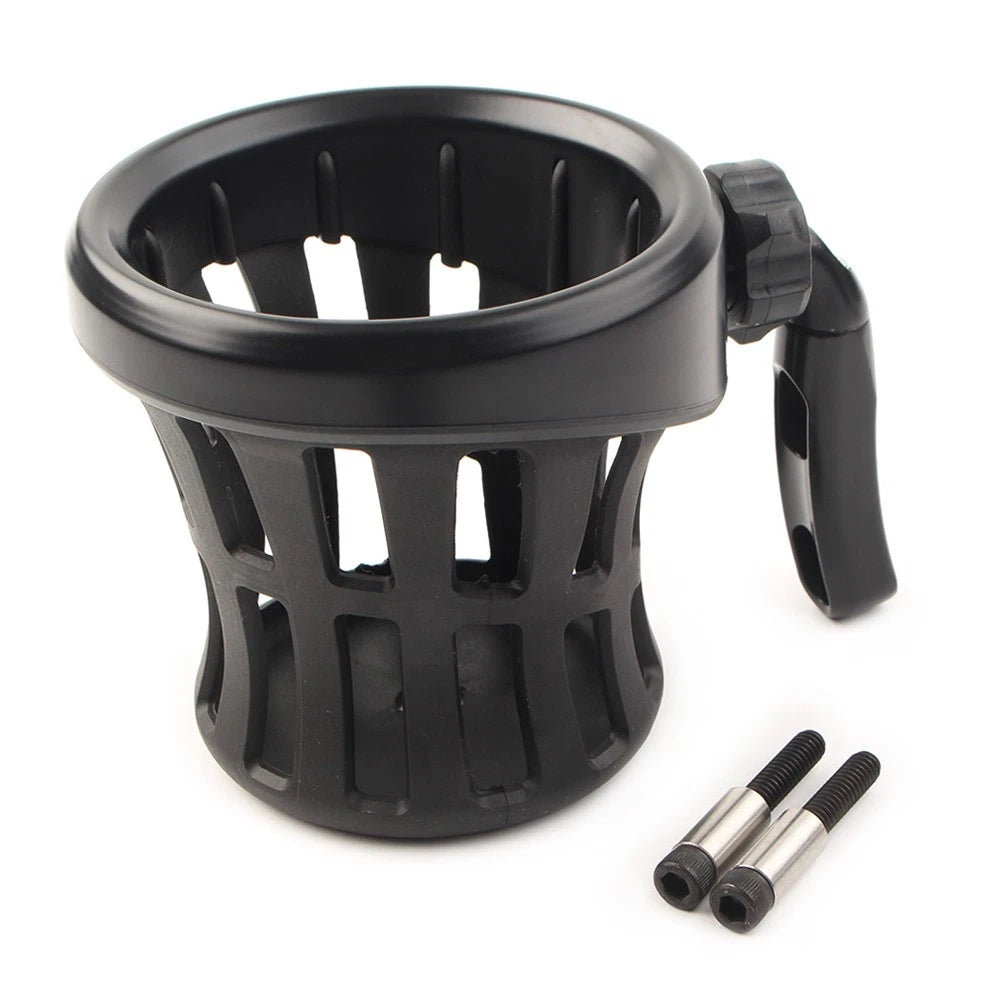 Universal Motorcycle Handlebar Cup Holder for Harley (Fits Most Models)